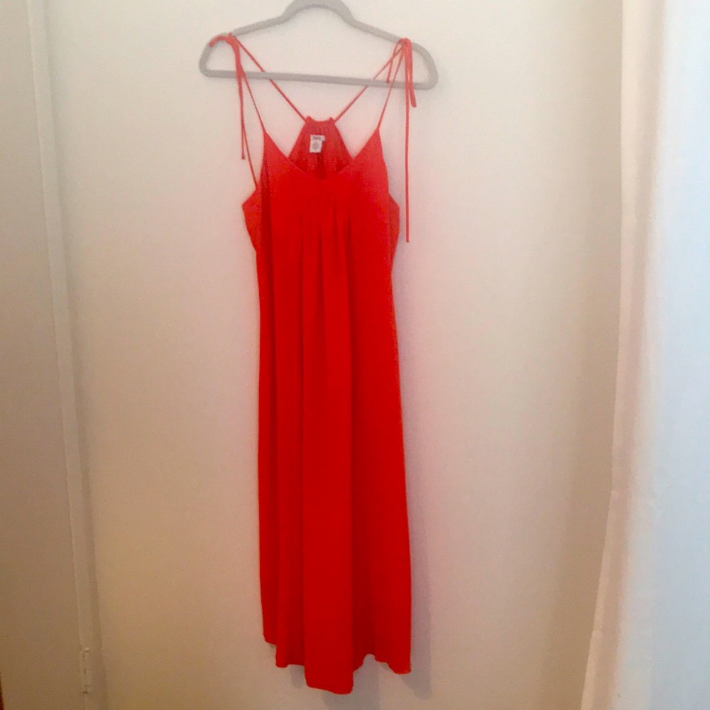 Bar III Red midi dress